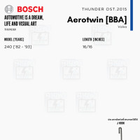 ราคา BOSCH ใบปัดน้ำฝน Volvo วอลโว่ ที่ปัดน้ำฝน ยางปัดน้ำฝน Aerotwin Aerotwin Plus ไร้โครง (20999420879)