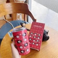 ราคา แก้ว การ์ตูนดิสนีย์ หมี Lotso น่ารัก แถมฟรีหลอดสแตนเลส เก็บความเย็น ดิสนีย์ 450ml (20420770241)