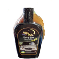 ราคา Magic Gold น้ำยาขัดเคลือบเงาสีรถยนต์ซิลิโคนเกรซ 125 ซีซี (20239486862)