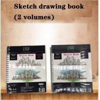 ราคา Rex TT หนังสือ 2 เล่ม สมุดสเก็ตช์ Sketchbook renaissance 100 60 หน้าขนาด 2 60 แผ่น professional การเขียนและภาพวาด book sketch book หนังสือภาพวาด tracing book coil book sketch book (12022923133)