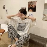 ราคา Set 2 ชิ้น เสื้อ กางเกง เอว20 36 สะโพก 34 40 ยาว 32 รอบขา 20 24 ้เสื้อ อก 36 44 ยาว 24ตาข่ายทะเลสีแดงชุดสองชิ้นในช่วงฤดูร้อนปี 2020 ผู้หญิงใหม่เกาหลี ins แขนสั้นเสื้อยืดกางเกงฮาเร็มป่า (19225622276)