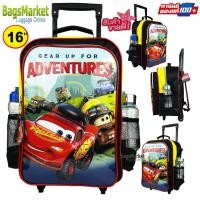 ราคา Bagsmarket กระเป๋าเด็กขนาดกลาง ใหญ่ 14 16 กระเป๋าเป้มีล้อลากสำหรับเด็ก กระเป๋านักเรียน สินค้าลิขสิทธิ์แท้ Batman Spiderman Sofia Elsa (16023198748)