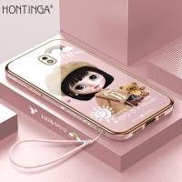 ราคา Hontinga เคสโทรศัพท์สำหรับ Samsung Galaxy J7 Pro J7 2017เคสแฟชั่นลายการ์ตูนน่ารักสาวหรูหราชุบโครเมี่ยม TPU เนื้อนิ่มเคสโทรศัพท์แบบเต็มฝาครอบกล้องเคสยางกันรอยสำหรับเด็กผู้หญิง (13039146750)