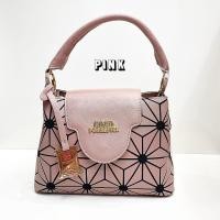 ราคา Coco london กระเป๋าถือ สะพายไหล่ สะพายข้าง มีสายยาว 3 ช่องการใช้งาน หนัง Safiano อะไหล่ทอง Ginny (21098970852)