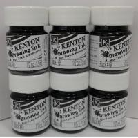 ราคา Drawing Ink สีหมึกอินเดียอิงค์ ยี่ห้อ Kenton เคนตั้น สีสวยสด เนื้อหมึกละเอียด แห้งเร็ว กันน้ำ ขนาด 1 2 ออนซ์ 15ml (15283566284)
