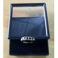 ราคา แหวนทองเหลืองประดับพลอยสีประจำวันเกิด แบบเรียบๆใส่ได้ตลอด ล้างได้ ขัดได้ แหวนพลอยสีประจำวัน แก้เคล็ดเสริมดวง BR 04 (16288766006)