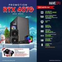 ราคา iHAVECPU คอมประกอบ DEC4070 54 AMD RYZEN 5 7600 3 8GHz 6C 12T ZOTAC GAMING GEFORCE RTX 4070 TWIN EDGE OC SPIDER MAN 12GB GDDR6X GIGABYTE B650M S2H rev 1 0 KINGSTON FURY BEAST 16GB 8x2 DDR5 5200MHz BLAC
