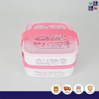 ราคา ปิ่นโต2ชั้น ปิ่นโตแบบมีหูหิ้ว กล่องถนอมอาหาร กล่องเก็บอาหาร ปิ่นโตลายลิขสิทธิ์ ปิ่นโตพลาสติก ส่งของทุกวัน (16270433726)