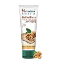 ราคา Himalaya Blackhead Clearing Walnut Face Scrub สครับวอลนัท ตะไคร้ 100 กรัม (19880085544)