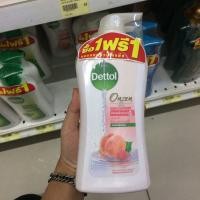 ราคา ใหม่ DETTOL Onzen MOMO Raspberry เดทตอล ออนเซ็น สบู่เหลวอาบน้ำ แอนตี้แบคทีเรีย สูตรโมโมะ ราสเบอร์รี่ ขนาด 500 กรัม 1แถม1 (12729314533)