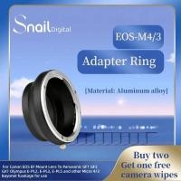 ราคา Eos m4แหวนรองเลนส์กล้องถ่ายรูปอุปกรณ์ติดกล้อง3สำหรับแคนนอน EOS EF เมาท์เลนส์กับ GF1พานาโซนิค GF3 GX1 E PL2 Olympus E PL3 E PL5ไมโคร4 3แหวนรองเลนส์กล้องถ่ายรูป (20901848310)
