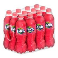 ราคา แฟนต้า น้ำอัดลม กลิ่นสตรอเบอร์รี่ 330 มล แพ็ค 12 ขวด Fanta Soft Drink Strawberry 330 ml x 12 Bottles โปรโมชันราคาถูก เก็บเงินปลายทาง (15099432469)