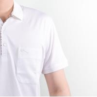 ราคา Jaguar เสื้อยืดโปโล ผู้ชาย สีขาว มีกระเป๋า ทรงธรรมดา Regular JAY 1357A WT (16137745450)