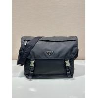 ราคา Prada Re Nylon and Saffiano leather shoulder bag (21228184784)