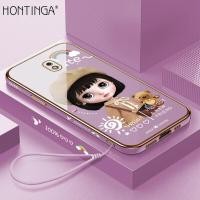 ราคา Hontinga เคสโทรศัพท์สำหรับ Samsung Galaxy J7 Pro J7 2017เคสแฟชั่นลายการ์ตูนน่ารักสาวหรูหราชุบโครเมี่ยม TPU เนื้อนิ่มเคสโทรศัพท์แบบเต็มฝาครอบกล้องเคสยางกันรอยสำหรับเด็กผู้หญิง (13039146751)