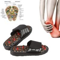 ราคา นวดเท้ารองเท้าแตะการรักษาด้วยการฝังเข็มรองเท้านวดเท้า Acupoint Activating Reflexology Feet Care Massageador Sandal (21170649415)