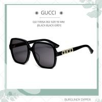 ราคา แว่นกันแดด GUCCI รุ่น GG1189SA 002 sz 59 Black Black Grey (18294285034)