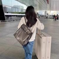 ราคา GOYARD Hong กระเป๋าสะพาย Kong ผู้หญิง2023ใหม่ระยะทางสั้นเดินทางกระเป๋าเป้สะพายหลังความจุใหญ่กระเป๋าทรงสี่เหลี่ยมมีหูหิ้วสะพายไหล่เดินทาง (20702807524)