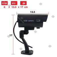 ราคา กล้องดัมมี่ กล้องหลอก กล้องวงจรปิด CCTV กล้องหลอกโจร กล้องวงจรปิดปลอม มีไฟLEDสีแดงเสมือนกล้องวงจรปิดของจริง Fack CCTV V1 (670894559)