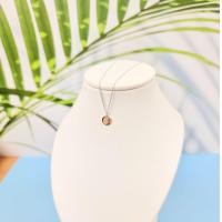 ราคา สร้อยคอเงินแท้92 5 จี้แผ่นกลม 7 มิล น่ารักมาก เหมาะกับสาวๆ สไตล์อินเทรน ใส่ได้ในทุกโอกาส สร้อยคอเงินแท้ 100 Major Silver (10631844721)