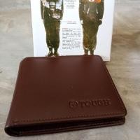 ราคา TOUGH กระเป๋าสตางค์ หนังวัวแท้ 100 แบบสามพับ กระเป๋าตัง กระเป๋าเงิน ทรงสั้น (4289894195)