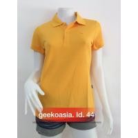 ราคา เสื้อโปโลหญิง ตรากวางแท้ Geeko สีเหลืองจำปา หญิง (1667802306)