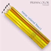 ราคา ดินสอสีไม้ ตราม้า Horse จำหน่ายแบบแยกแท่ง กลุ่มสีเหลือง (20444893831)