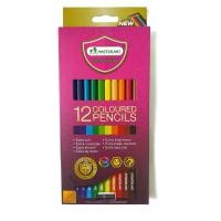 ราคา ดินสอสีไม้ สีชอล์ค สีเทียน MASTER ART ของแท้ราคาส่ง แบบ12สี 36สี (19716683602)