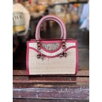 ราคา กระเป๋า กระเป๋าสาน กระเป๋าถือ กระเป๋าสะพาย กระเป๋ากระจูด กระเป๋ากกสาน มีบุผ้า แต่งหูทุกชิ้น (20448466485)