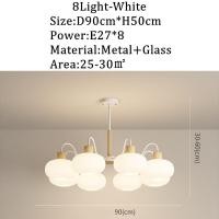 ราคา โคมระย้าไฟเพดาน LED แบบทันสมัยสำหรับห้องนั่งเล่นห้องนอนโคมไฟระย้าเพดานไฟในบ้านโคมไฟระย้าล้ำสมัย (17605157740)