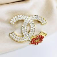 ราคา ขายส่ง 1 แบบ เข็มกลัดไปงาน เข็มกลัดชาแนล ราคาถูก เข็มกลัดเพชร เข็มกลัด (15823912618)