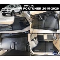 ราคา พรมปูพื้นรถยนต์NEW FORTUNER ปี2015 20 ลายไบเค่นสีดำ แผ่นกันสึก เต็มคัน (1080688772)