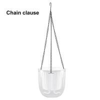 ราคา ต้นไม้แขวนรดน้ำด้วยตนเองกระถางแบบแขวน1แพ็คตะกร้าดอกไม้แขวนในร่มตะกร้าหม้อต้นไม้แขวนกลางแจ้ง6 5นิ้วอุปกรณ์สำหรับแขวนต้นไม้พร้อมตะขอระบายน้ำ3รูสำหรับสวนบ้าน (18047050678)