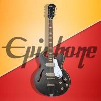 ราคา Epiphone Casino Worn Electric Guitar กีตาร์ไฟฟ้า ทรง Hollow Body 22 เฟรต บอดี้ไม้ Maple คอมะฮอคกานี ปิ๊คอัพ Pro P 90 ประกันศูนย์ 1 ปี Music Arms (12352442983)
