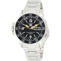 ราคา Seiko Mens SKZ211K1 Five Sports Stainless Steel Automatic Watch (20363754129)