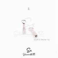 ราคา ฝาครอบสร้อย ตัวจบสร้อยเงิน เงินแท้ 92 5 อะไหล่สร้อยเงิน สร้อยคอ (19613930373)