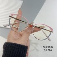 ราคา 2023 กรอบโลหะวินเทจใหม่ผู้ชายและผู้หญิงป้องกันแสงสีฟ้าคอมพิวเตอร์แว่นตาขายส่ง (19608448605)
