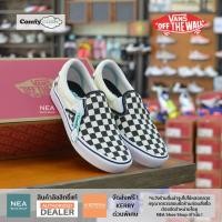 ราคา ลิขสิทธิ์แท้ VANS Comfycush Slip on Checkerboard Black White รองเท้า แวนส์ สลิปออน ทรงสวม ลายหมากรุก เบา ได้ทั้งชายและหญิง (465748248)