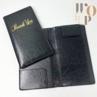 ราคา WOP Store แฟ้มทอนเงินหนังเทียมพีวีซีหน้าปกThank you สมุดเดินบิลมีแม่เหล็ก แฟ้มเดินบิล ที่เซ็นต์บัตรเครดิตมีแม่เหล็ก (21093148799)
