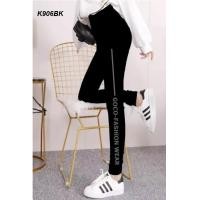 ราคา กางเกงเลคกิ้งขายาว ผ้านิ่มมาก ยืดได้เยอะ ขายาว 5 ส่วน K987 (10329630050)