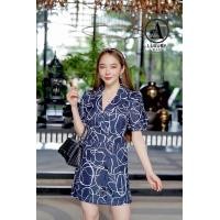 ราคา งานป้าย Luxury Brand จั้มสูทขาสั้น แขนสั่นสีสดใส ใส่ออกมาดูแพงมาก สมกับป้ายของเขาจริงๆ จั้มสูทขาสั้น (11267225861)