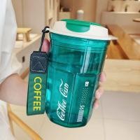 ราคา แก้วกาแฟใสสวยๆcupแก้วกาแฟแบบใสแก้วชงน้ำ Sabuy ถ้วยน้ำแบบพกพาถ้วยกาแฟสร้างสรรค์ถ้วยพลาสติกนักเรียนมูลค่าสูงถ้วยใส (19625288782)