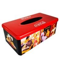 ราคา กล่องใส่กระดาษทิชชู่ โค้ก ลายวินเทจ (17214696655)