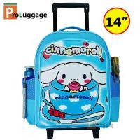 ราคา ProLuggage กระเป๋านักเรียน กระเป๋าเป้เด็ก กระเป๋าเป้ล้อลากเด็ก กระเป๋าเด็ก Cinnamonroll ชินนามอนโรล 14 นิ้ว (20543786185)