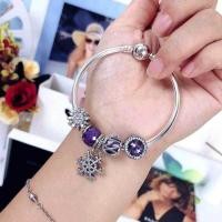 ราคา Pandora DIYสร้อยข้อมือลูกปัดผู้หญิงสร้อยข้อมือแฟชั่นระดับไฮเอนด์ของแท้ (20228393549)