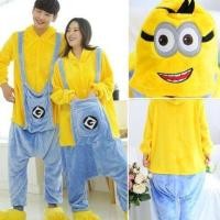 ราคา 7C174 ชุดมาสคอต ชุดนอน ชุดแฟนซี มินเนี่ยน Mascot Minion Costumes (6698920618)