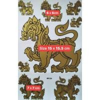 ราคา สติ๊กเกอร์แต่งรถ สติ๊กเกอร์รถซิ่ง สติ๊กเกอร์รถมอเตอร์ไซค์ สติ๊กเกอร์หมวกกันน็อค SINGHA สิงห์ (7824627808)