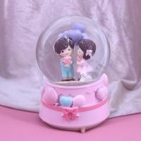 ราคา Snowball Music box กล่องดนตรีหิมะ คริสตัลบอล มีเสียงดนตรี แถมฟรี ถ่าน AAA 3 ก้อน (12522880326)