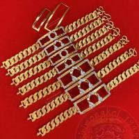 ราคา กรอบพร้อมสายงานทองสูตรขนาด4และ2บาท ใส่หลวงพ่อพัฒน์วัดห้วยด้วน หลวงพ่อรวยวัดตะโก แถมกรอบปิดด้านหลังทุกชุด งานทองเหรียญสตางค์ไม่ลอก (14613304081)