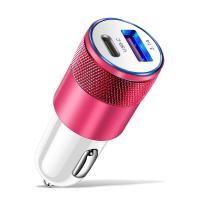 ราคา Elough 3 1A PD USB C ที่ชาร์จแบตในรถอะแดปเตอร์ที่ชาร์จแบตในรถที่ชาร์จสำหรับรถชาร์จแบบเร็วชาร์จเร็วสำหรับ iPhone 12 11 Huawei Xiaomi Type C ที่ชาร์จแบตเตอรี่โทรศัพท์ (19060848553)